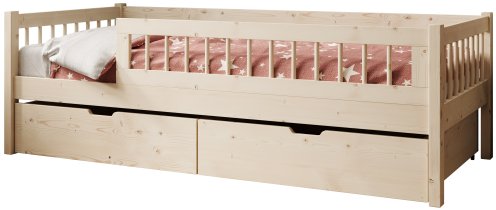 ADRK Furniture - Dječji krevet Flora - 70x140 cm - borovina