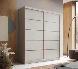 Ormar s kliznim vratima Hannah - 180 cm - kašmir