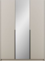 ADRK Furniture - Ormar Alera III 150 cm - kašmir/crne ručke