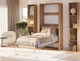 Krevet u ormaru Vivario 90x200 cm - artisan hrast