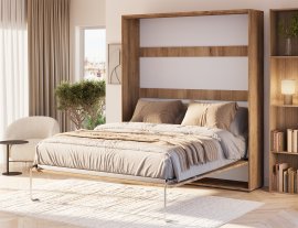 Krevet u ormaru Vivario 160x200 cm - artisan hrast