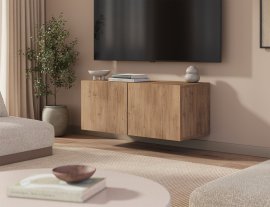 Zidna TV komoda Lila - artisan hrast