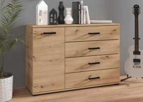 ADRK Furniture - Komoda 120 Frazio - artisan hrast