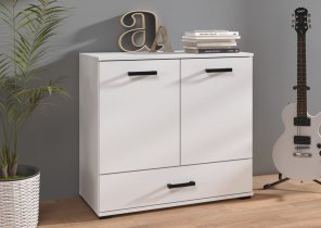 ADRK Furniture - Dnevni boravak i dječja soba Frazio - bijela