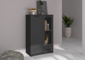 ADRK Furniture - Dnevna soba i dječja soba Frazio - crna