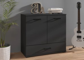 ADRK Furniture - Komoda 90 Frazio - crna
