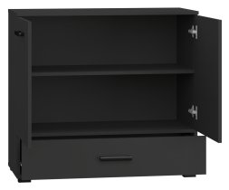 ADRK Furniture - Komoda 90 Frazio - crna