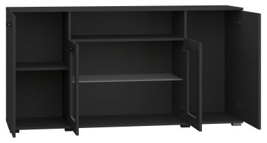 ADRK Furniture - Komoda 160 Frazio - crna