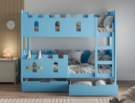 ADRK Furniture - Krevet na kat Fortino