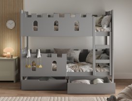 ADRK Furniture - Krevet na kat Fortino