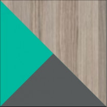 Pepel koimbra temna in antracit + zelena