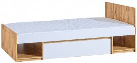 Dolmar - Dječji krevet Arca AR9 90x195 cm - bijela/hrast 