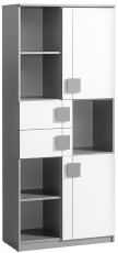 Ormar Gumi G2 - bijela/antracit