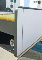 Dolmar - Radni stol Gumi G6 - Bijela/antracit