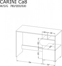 Dolmar - Radni stol Carini CA8