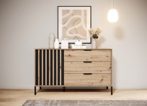 Laski meble - Komoda Tally B - 138 cm