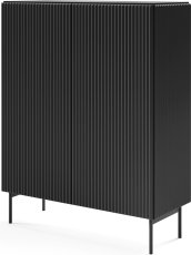 Visoka komoda Muti A - crna