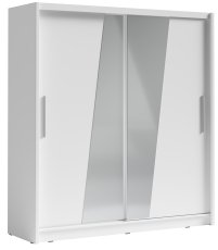 Garderobni ormar s kliznim vratima Bergamo III - bijela
