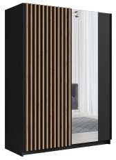 Garderobni ormar s kliznim vratima Dalia III 10 - crna