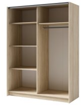 Ormar s kliznim vratima Gozo II 10 - hrast sonoma