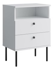 Noćni ormarić High II 22 - bijel