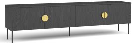 TV komoda Mond 09 4D - crna