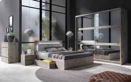 Spavaća soba Togo - hrast Wellington