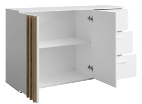 Meblosiek - Komoda Toll 03 B - bijela