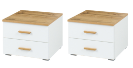 Komplet dviju noćnih ormarića Wood II 23 FSC B 