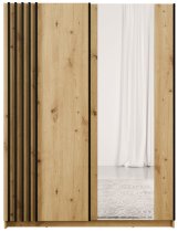 Meblosiek - Garderobni ormar s kliznim vratima Bayadero 10 III - artisan hrast