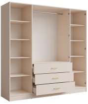 Meblosiek - Garderobni ormar Konso 20 - 200 cm - bež