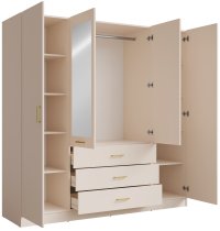 Meblosiek - Garderobni ormar Konso 20 - 200 cm - bež