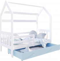 Bijela-svijetlo plava