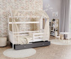 AJK Meble - Krevet Domek 1608 2 - 80x160 cm (4 boje)