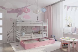 Krevet na kat Jacek MDF - 90x200 cm