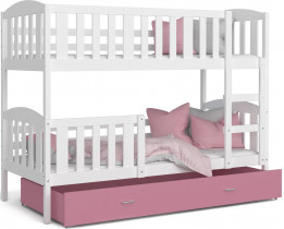 Bijela-svijetloružičasta