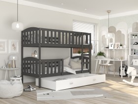 AJK Meble - Krevet na kat Kubus MDF - 90x200 cm