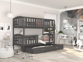AJK Meble - Krevet na kat Kubus MDF - 90x200 cm