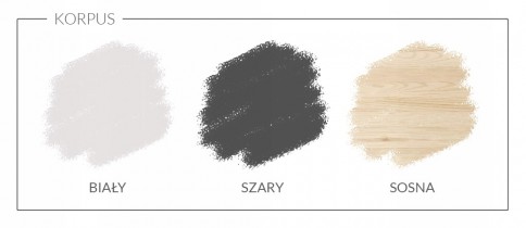 AJK Meble - Krevet na kat Kubus 3 MDF s dodatnim ležajem - 90x200 cm