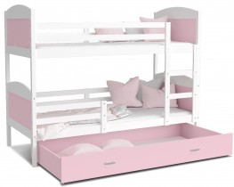 Bijela-svijetloružičasta