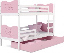 Bijela-svijetloružičasta