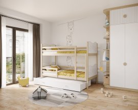 Krevet na kat Max 3 s dodatnim ležajem - 80x190 cm