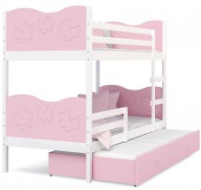 Bijela-svijetloružičasta