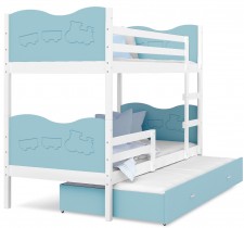 Bijela-svijetloplava