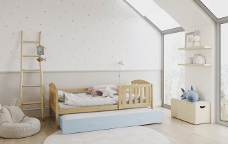 AJK Meble - Krevet s dodatnim ležajem Kubus P2 - 90x200 cm