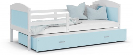 Bijela-svijetlo plava