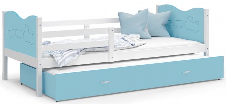 Bijela-svijetlo plava