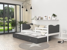 AJK Meble - Krevet s dodatnim ležajem Max P2 MDF - 80x160 cm