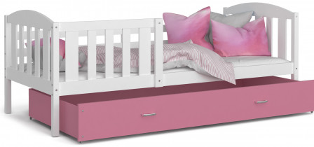 Bijela z ružičasta Ladicaom