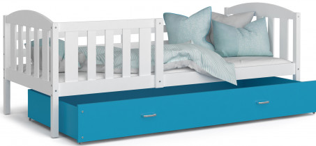 Bijela z modrim Ladicaom